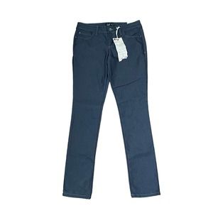 L.E.I. Benett Skinny Jeans Size 9 Regular Black Juniors Denim Stretch‎ 32X32